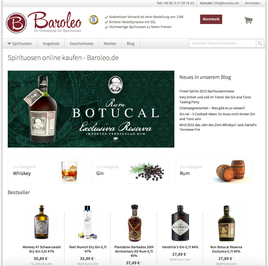 Baroleo.de Screenshot