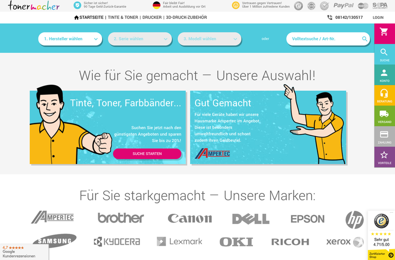 tonermacher Screenshot