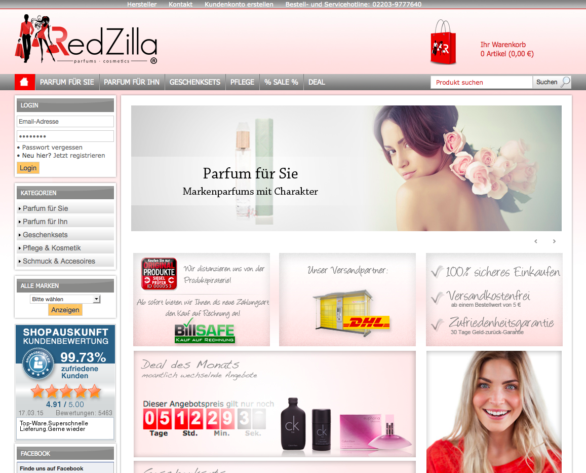 RedZilla Screenshot