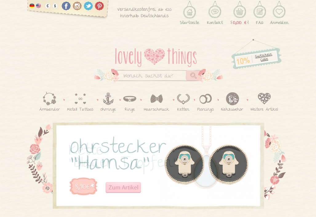 lovely things Screenshot