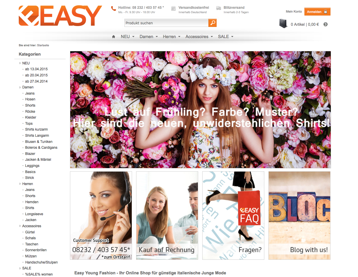 EASY Young Fashion Screenshot