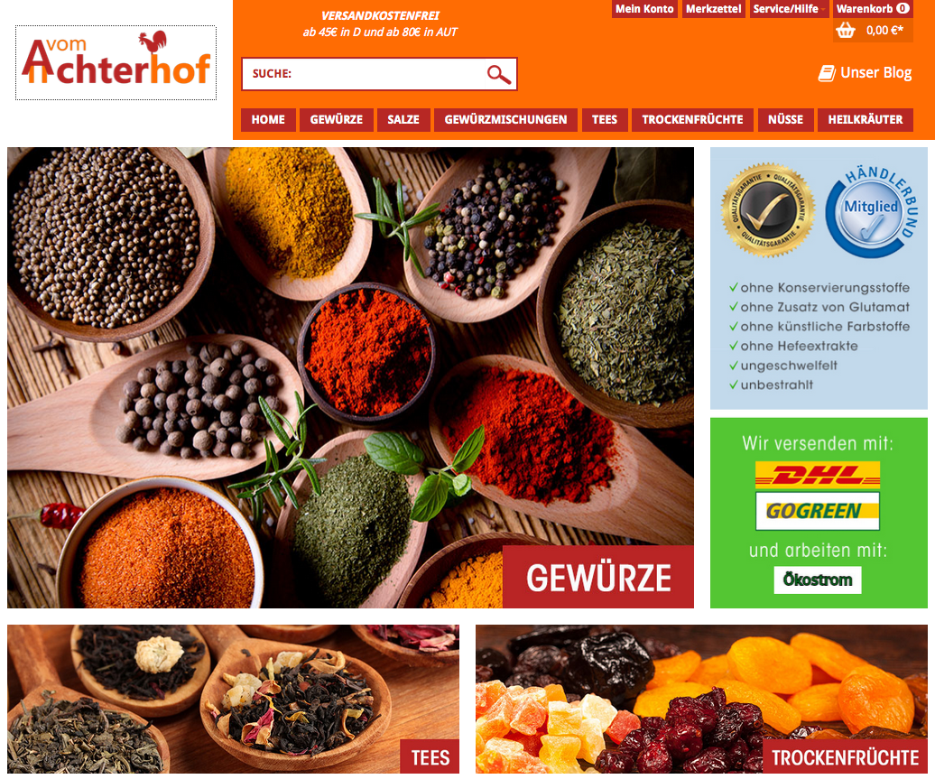 Vom-Achterhof.de Screenshot