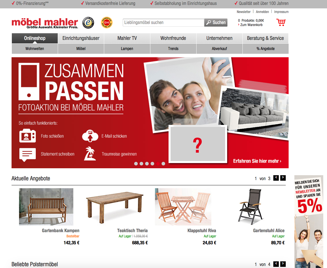 Möbel Mahler 10€ Cashback Gutschein 2020 garantiert gültig