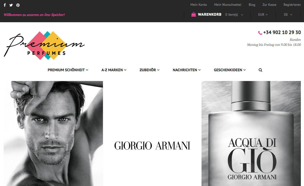 Perfumes Premium Screenshot