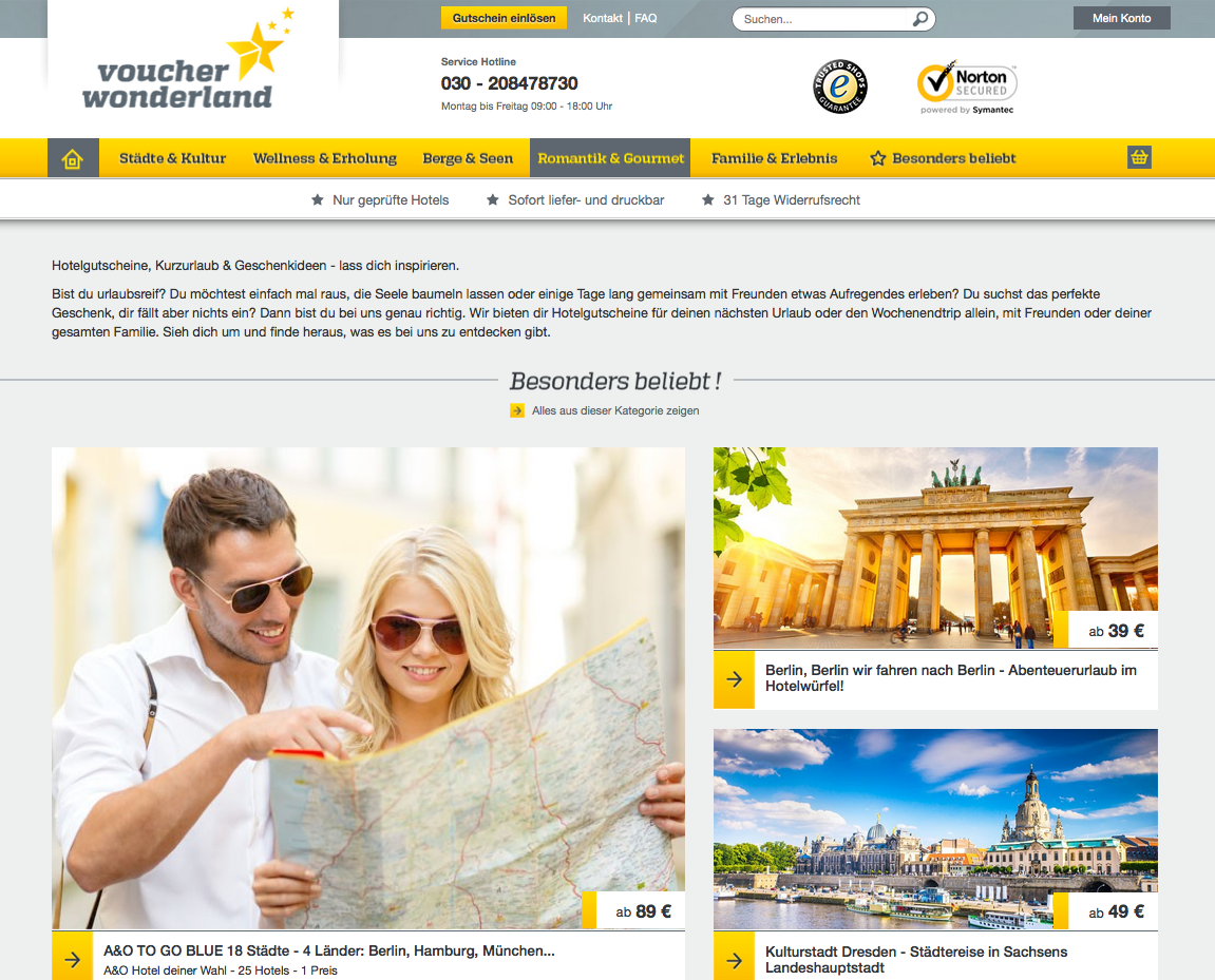 voucherwonderland.com Screenshot