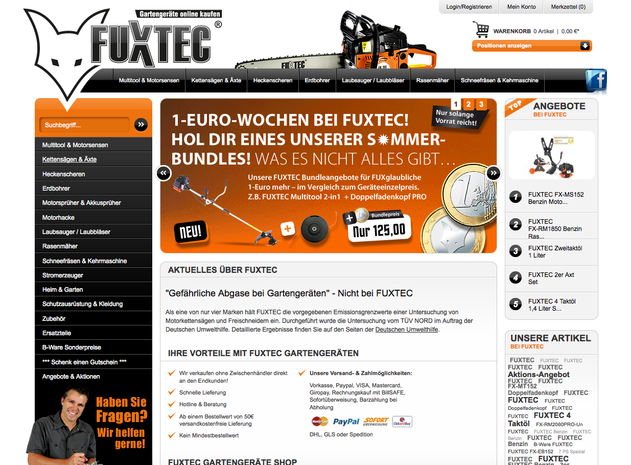 FUXTEC Screenshot