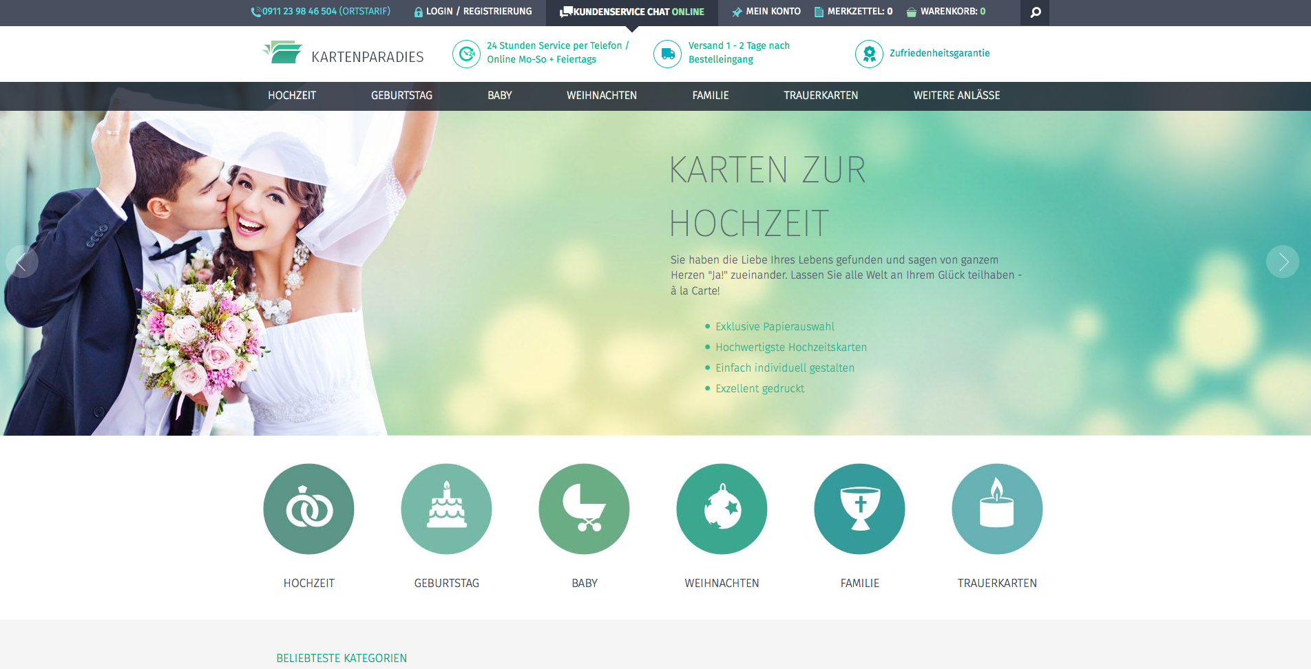 KARTENPARADIES Screenshot