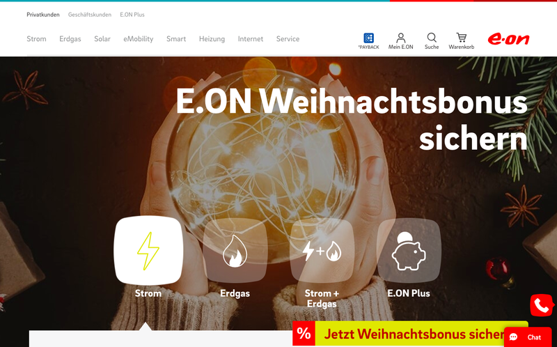 e.on Screenshot