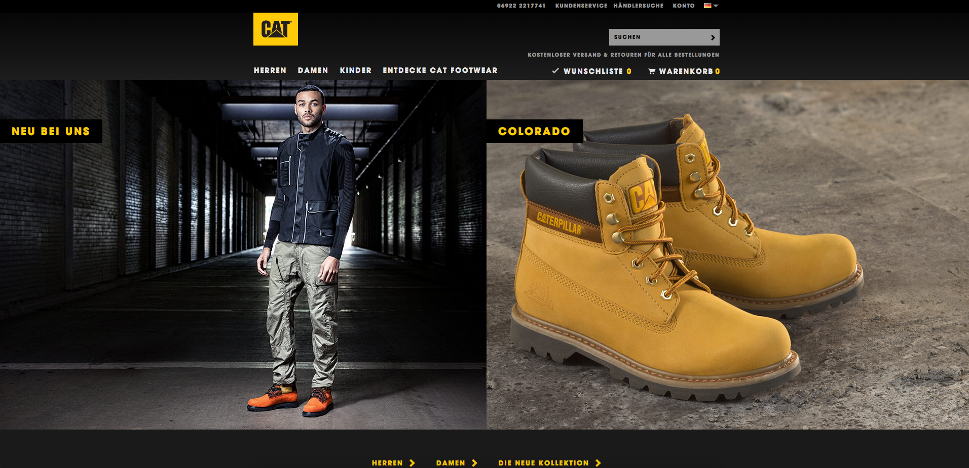 Cat Footwear Screenshot