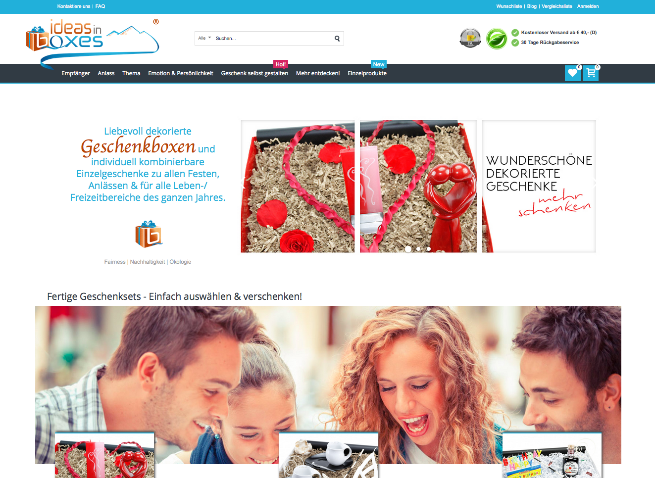 Ideas-in-boxes.com Screenshot