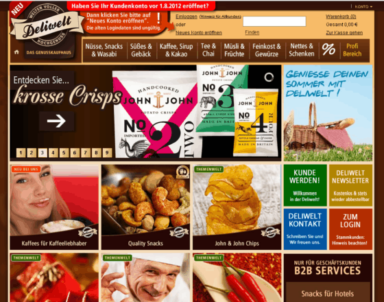 Deliwelt Screenshot