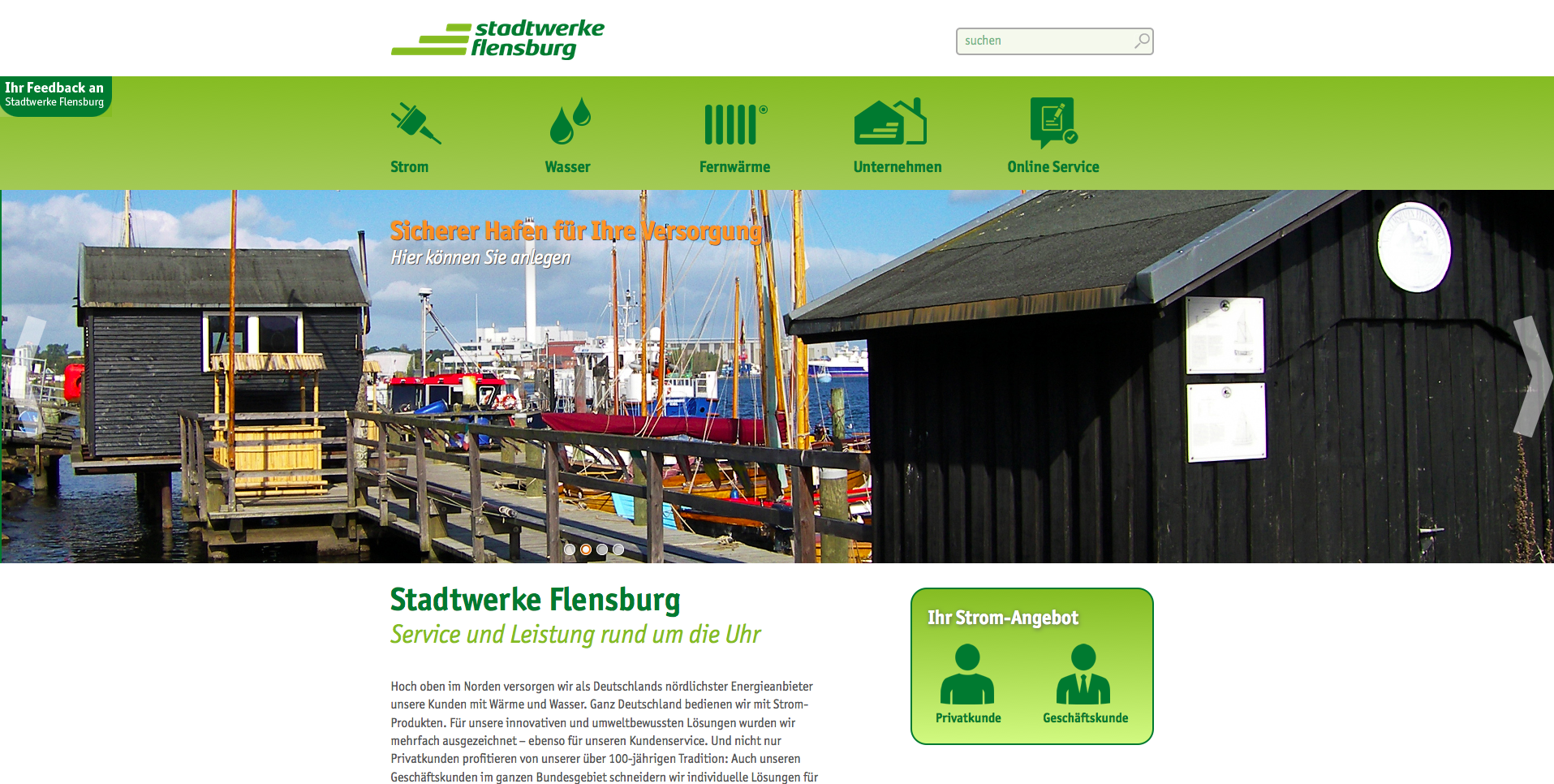 Stadtwerke Flensburg Cashback