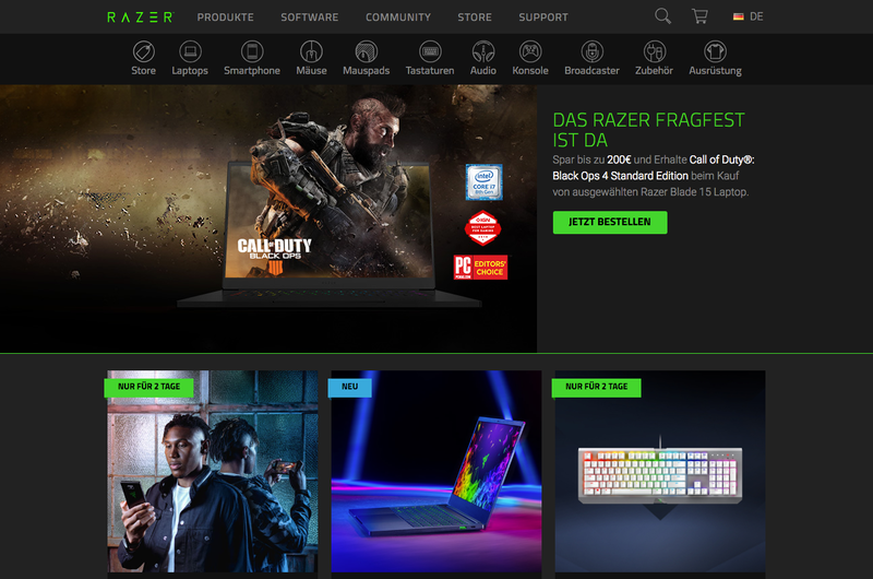Razer DE Screenshot