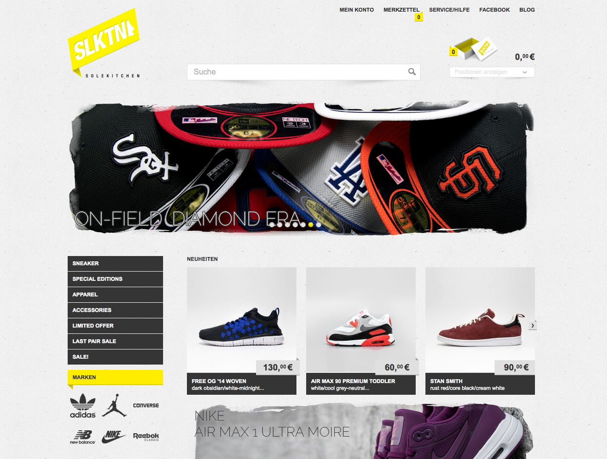 solekitchen.de Screenshot