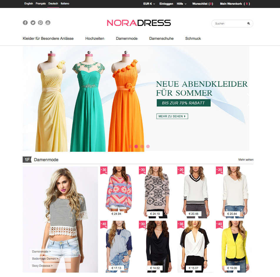 Noradress Screenshot