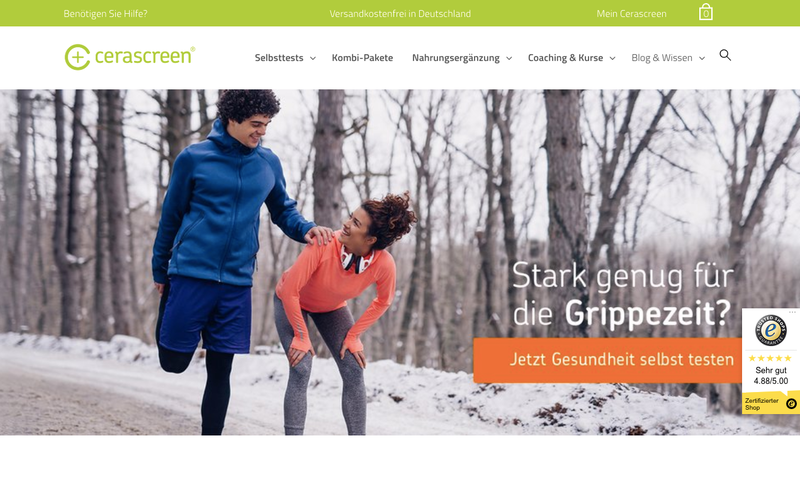cerascreen Screenshot