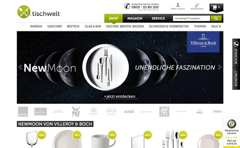 Tischwelt Screenshot