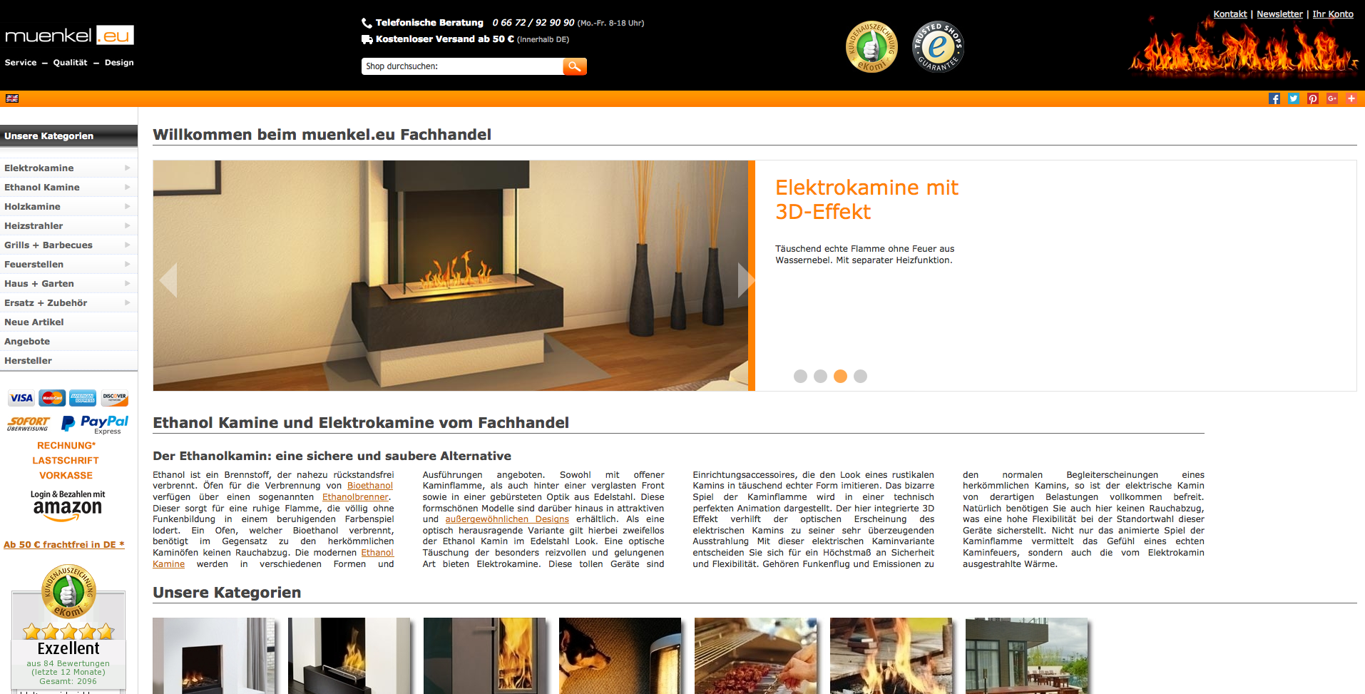muenkel.eu Screenshot