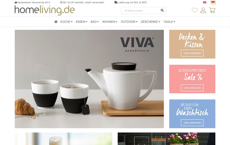 homeliving.de Screenshot