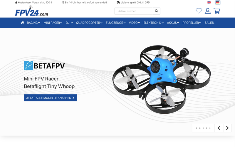 FPV24.com Screenshot