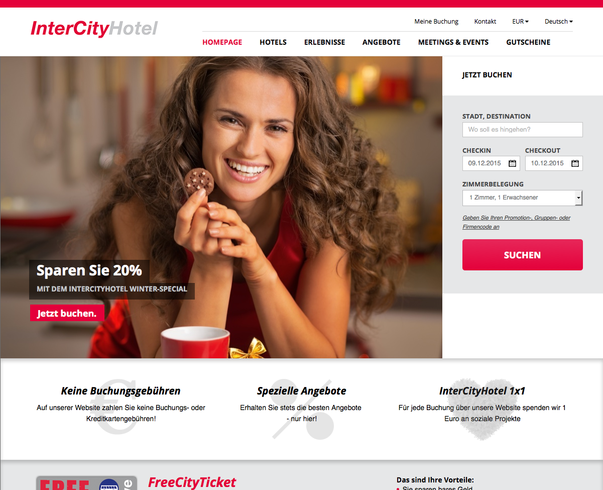 InterCityHotel Screenshot