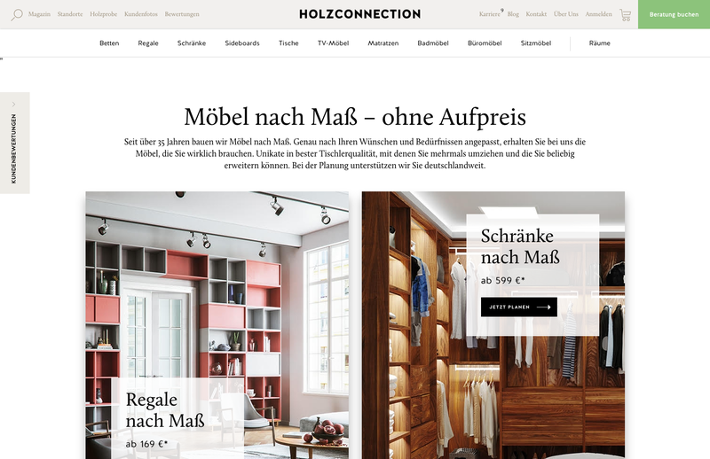 Holzconnection Screenshot