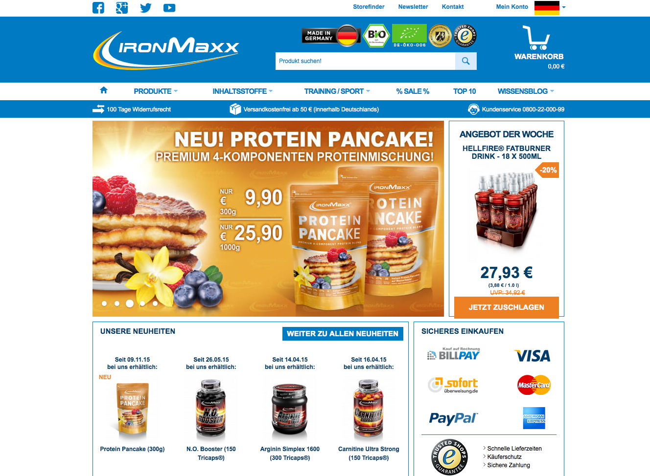IronMaxx Screenshot