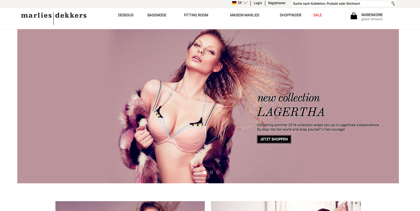 marlies dekkers Screenshot