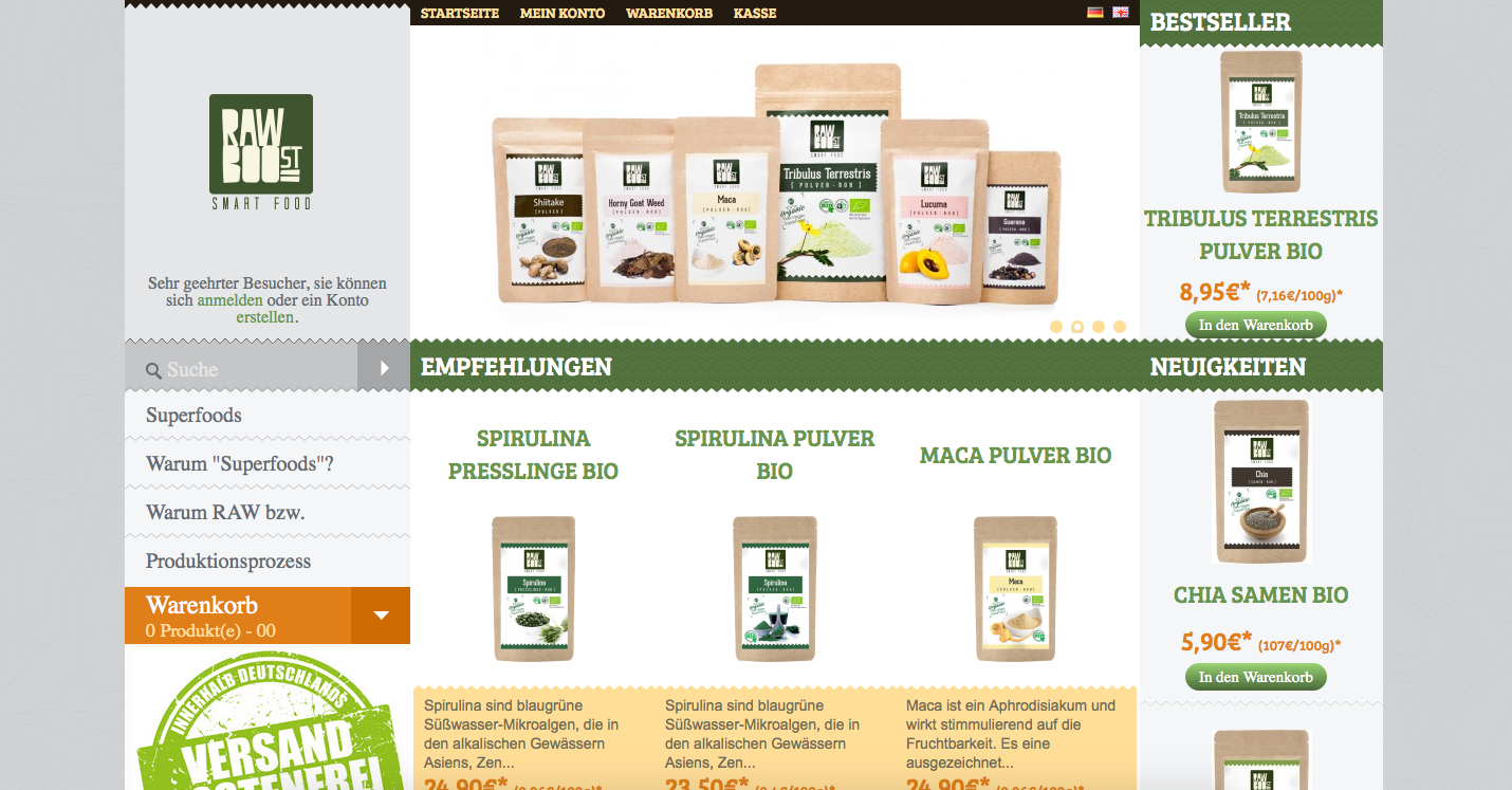 RawBoost Screenshot