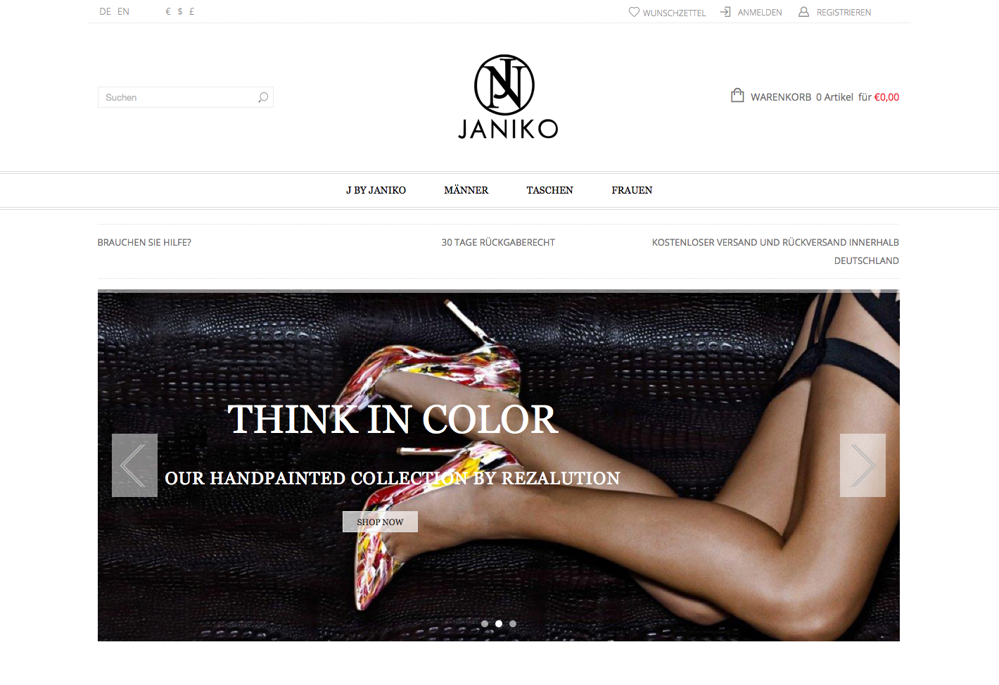 Janiko-Shop.de Screenshot