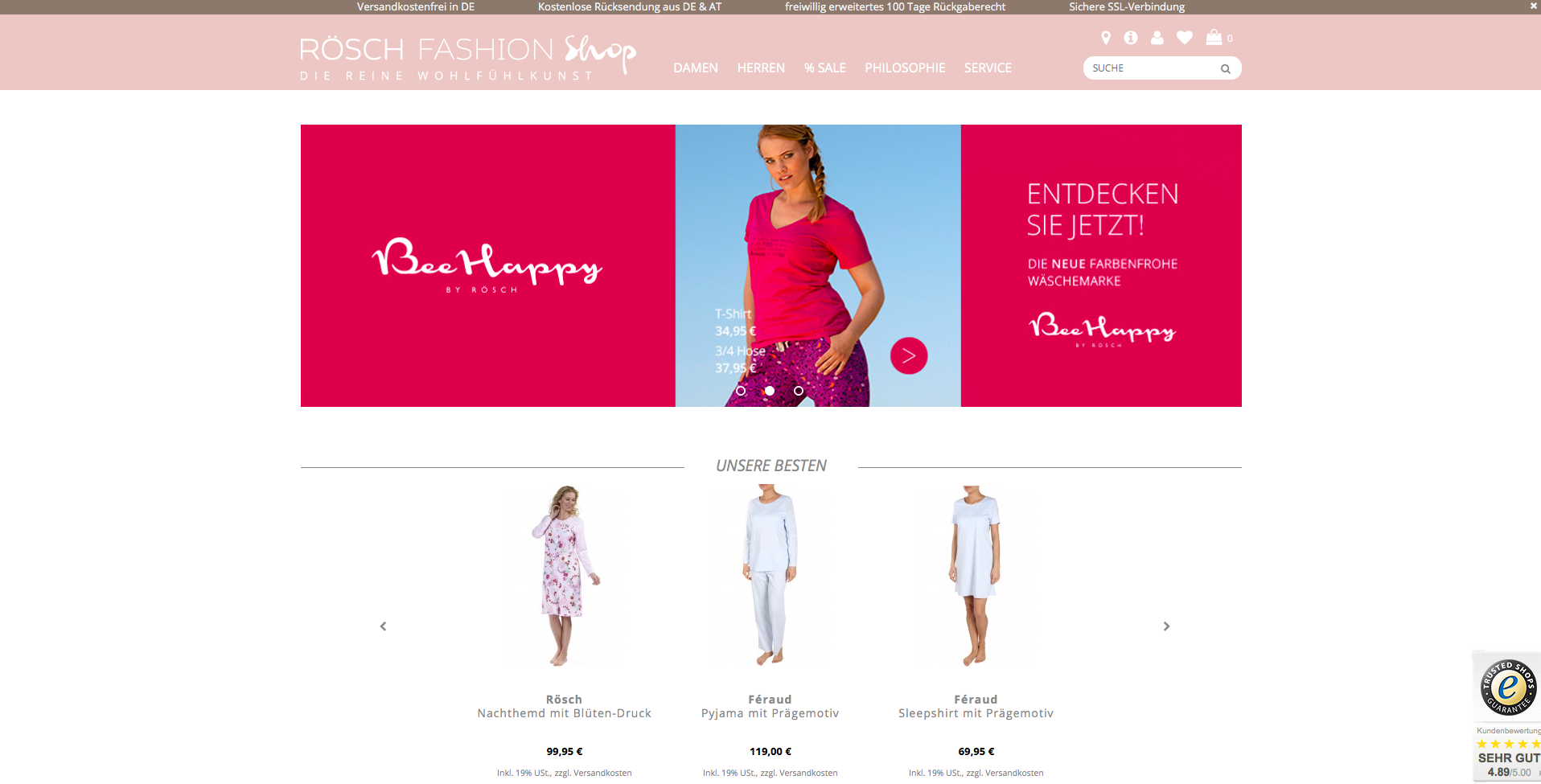 Rösch-Fashion Screenshot