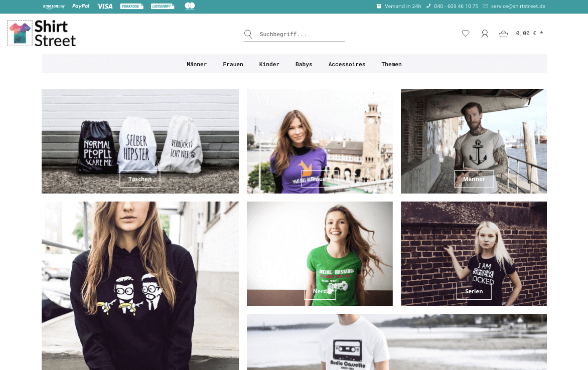 ShirtStreet Screenshot