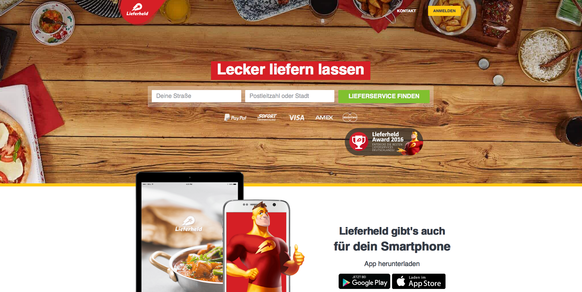 Lieferheld Screenshot