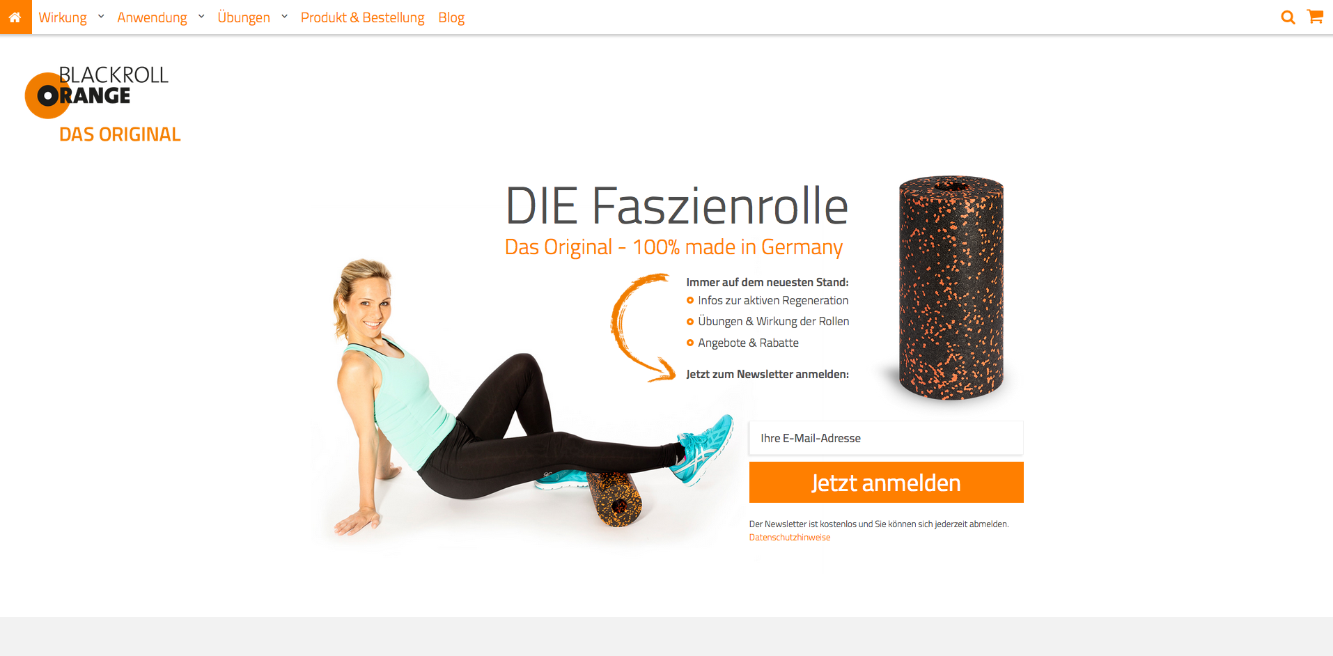 Blackroll-Orange Screenshot