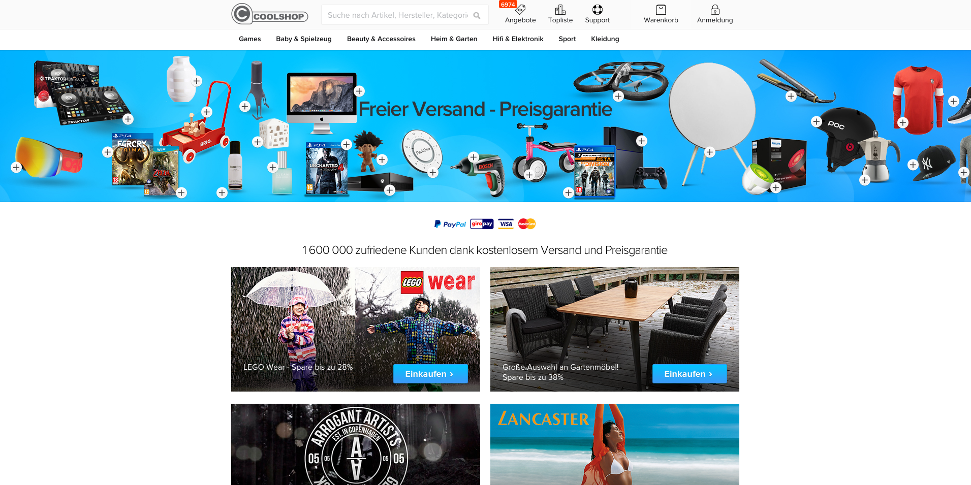 Coolshop Screenshot