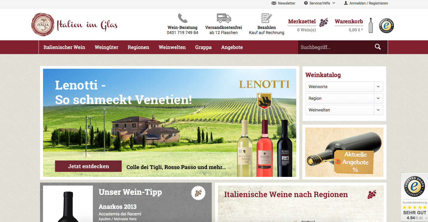 Dall Italia Screenshot