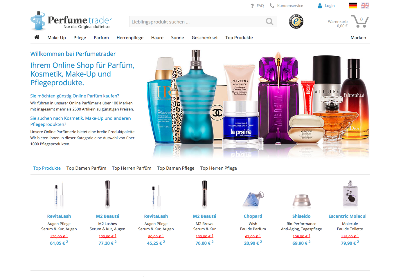 Perfumetrader Screenshot