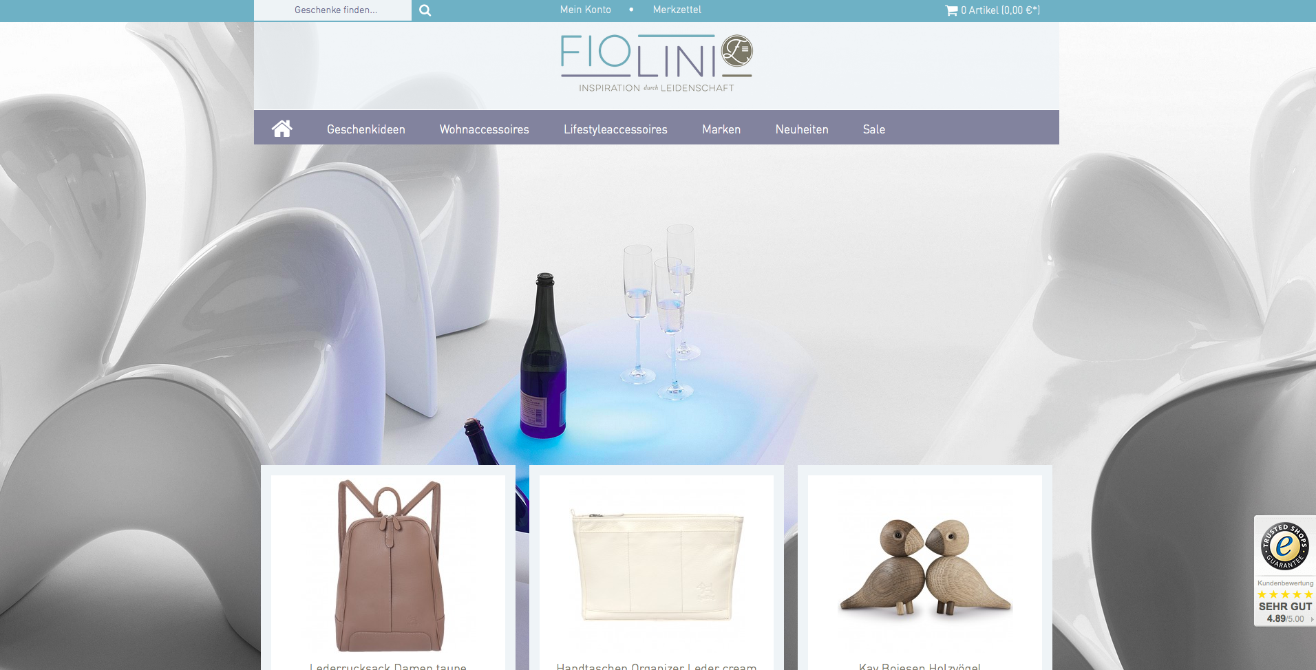 fiolini.de Screenshot