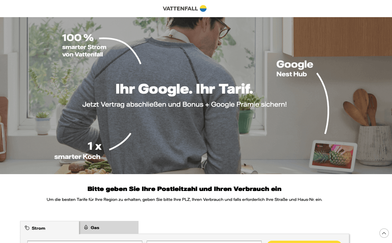 Vattenfall Screenshot