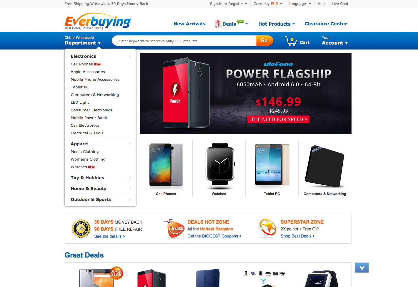 Everbuying Screenshot
