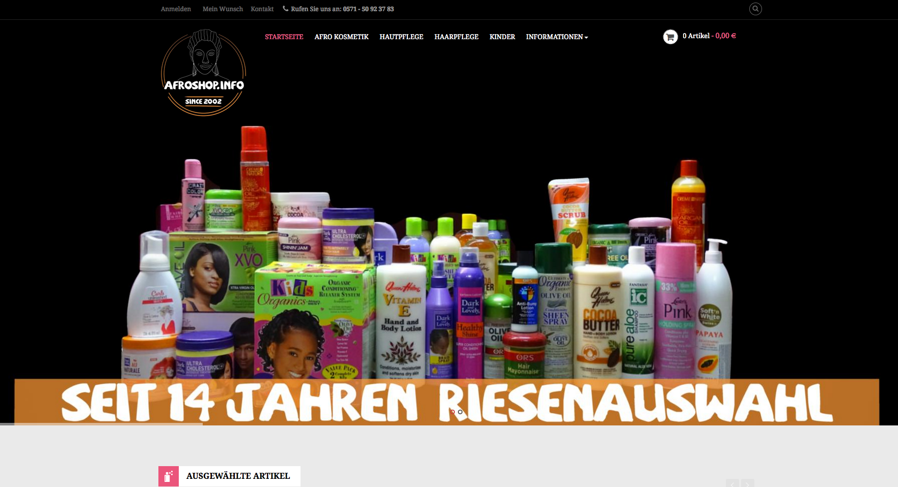 Afroshop Screenshot