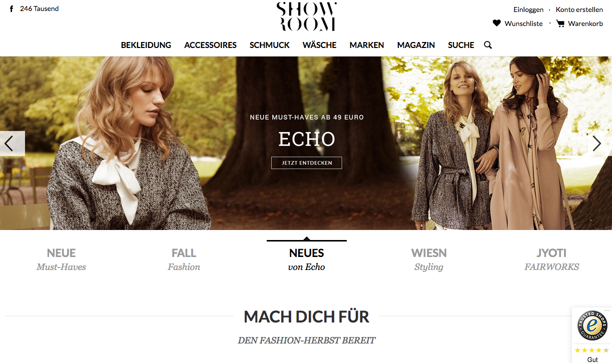 SHOWROOM Screenshot