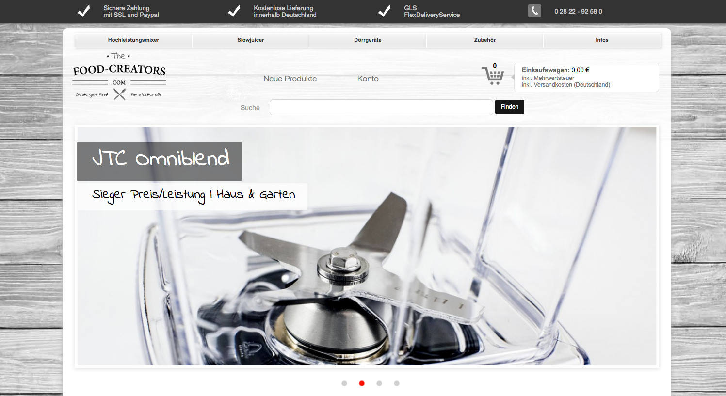 Food-Creators Screenshot