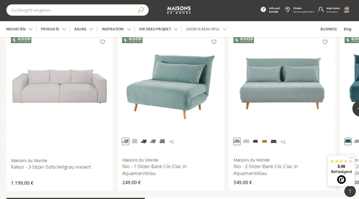 Maisons Du Monde Screenshot
