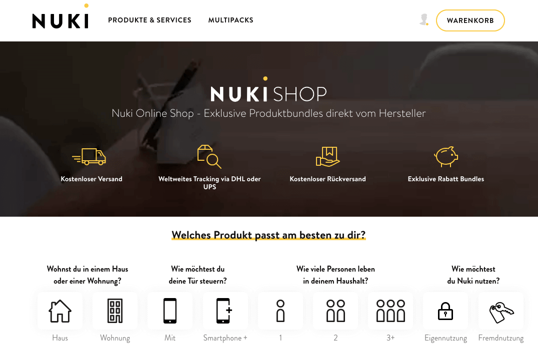NUKI Screenshot