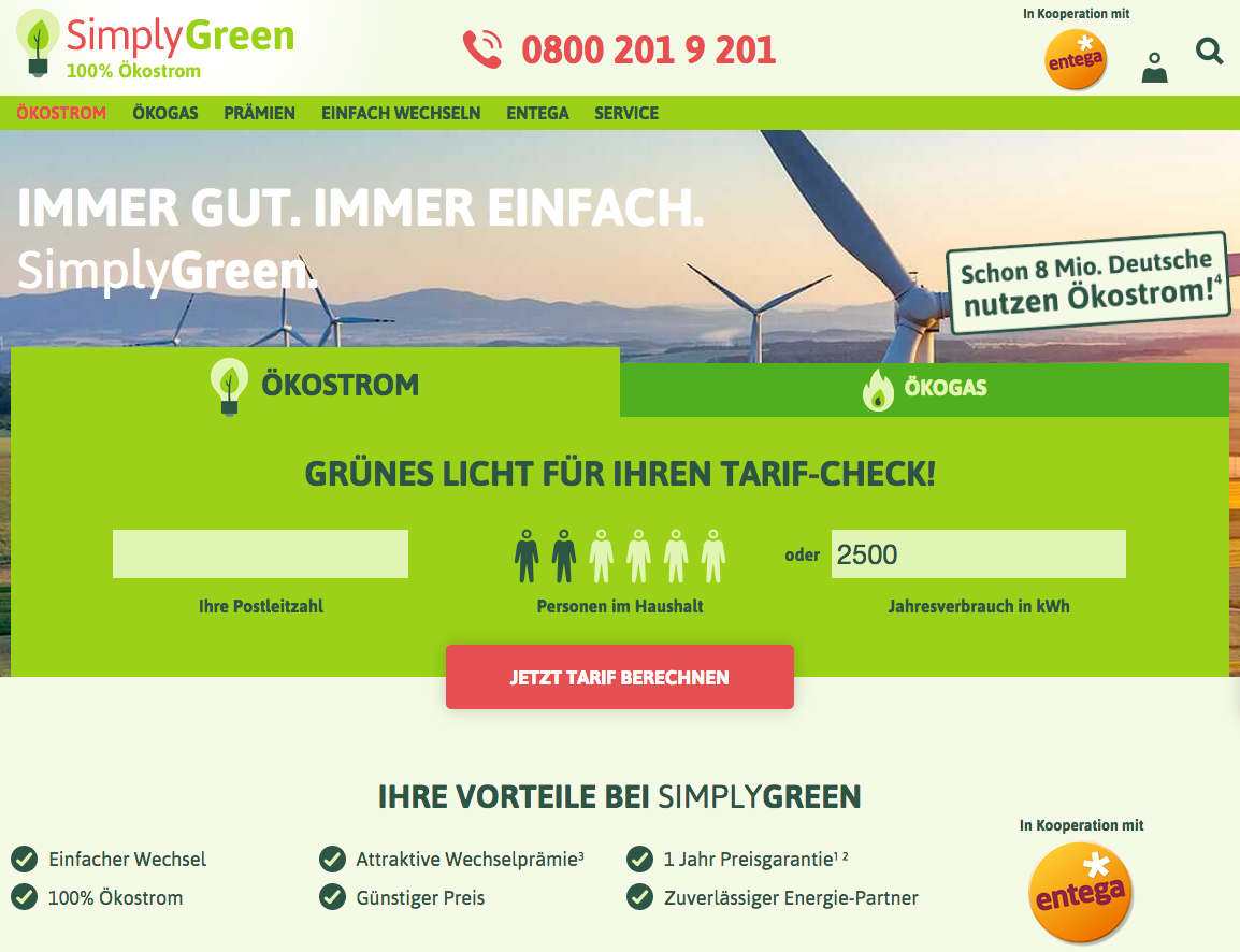 SimplyGreen Screenshot