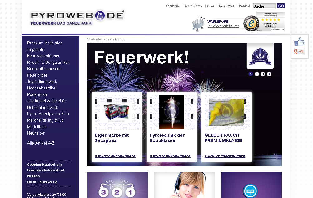 pyroweb.de Screenshot