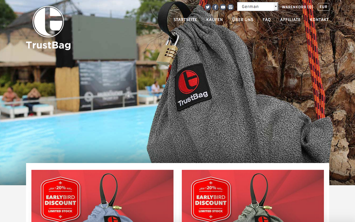 TrustBag Screenshot