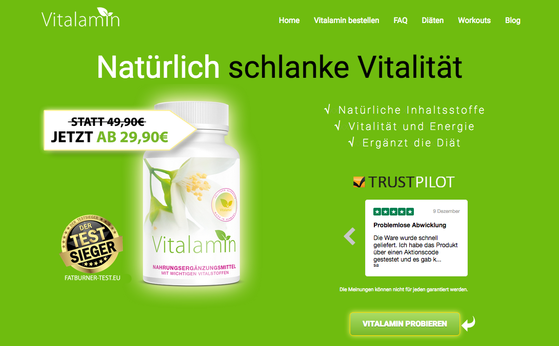 Vitalamin Screenshot