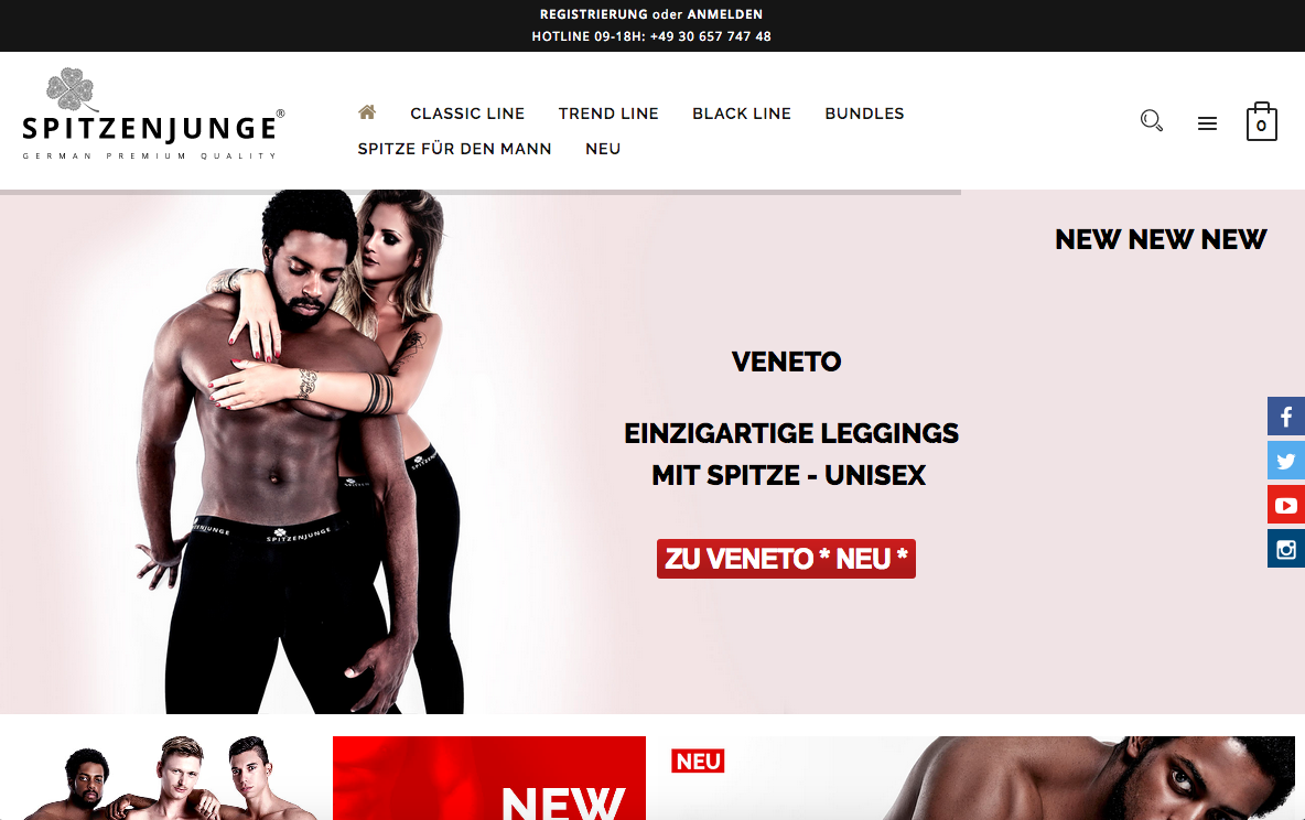 Spitzenjunge Screenshot